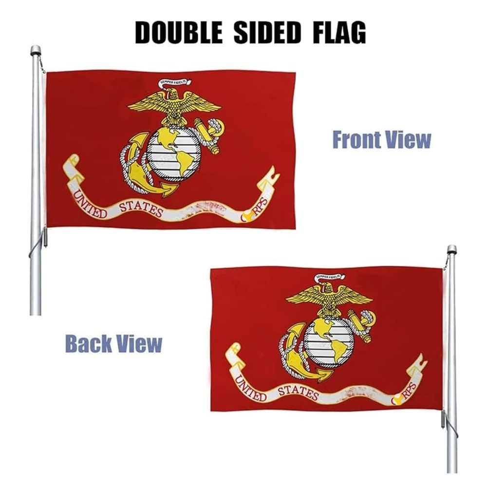 United States Marine Corps Red Flag - Picture 2 of 6